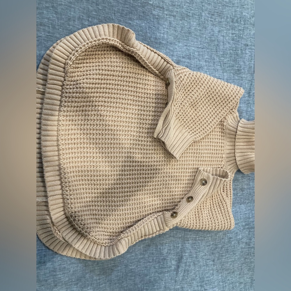J. Crew Cream Cowl Neck Sweater